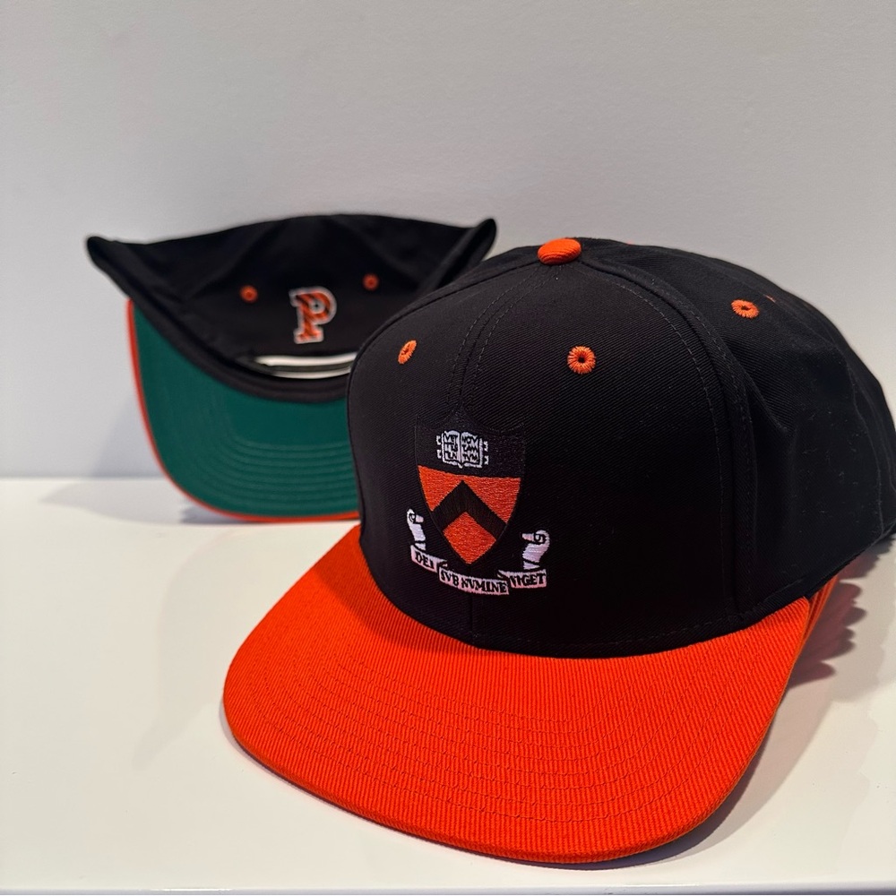 BRAND NEW Lot of official Princeton University wide brim baseball hats, 14 total